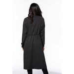 Lightweight Summer Trench Coat with Back Cinch - Outerwear